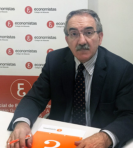 Imagen de Manuel González Tébar, Decano de Colegio de Economistas de Albacete