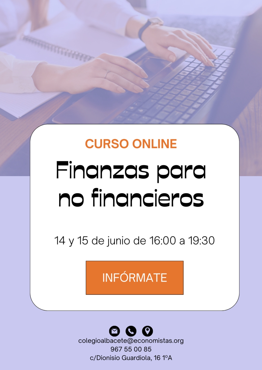 CURSO DE FINANZAS PARA NO FINANCIEROS 14 y 15 DE JUNIO