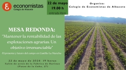 22.05.24 MESA REDONDA: "Mantener la rentabilidad de las explotaciones agrarias. Un objetivo irrenunciable"